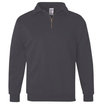 Unisex Nublend® Cadet Collar Quarter-Zip Sweatshirt Thumbnail