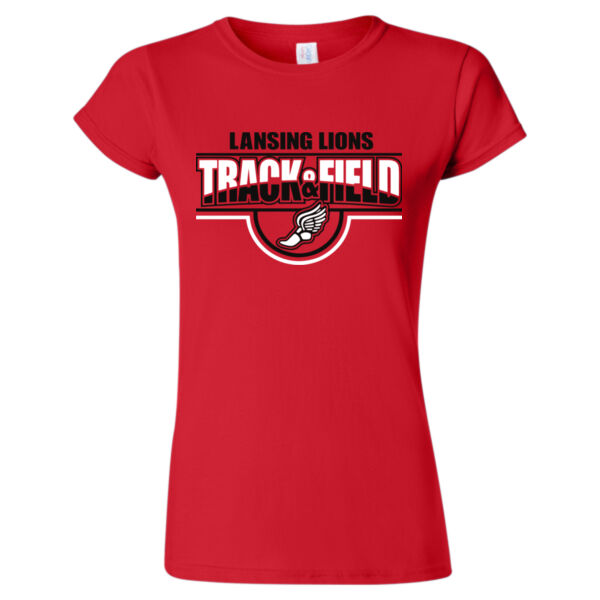Lansing Track & Field - Women's Softstyle® T-Shirt Thumbnail