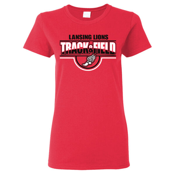 Lansing Track & Field - Heavy Cotton™ Women’s T-Shirt Thumbnail