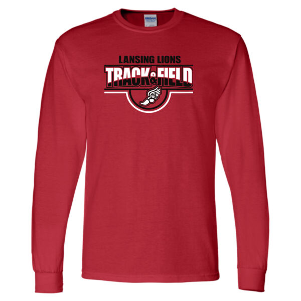 Lansing Track & Field - DryBlend® 50/50 Long Sleeve T-Shirt Thumbnail