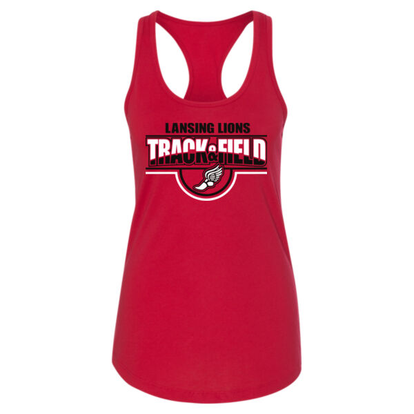 Lansing Track & Field - Women's Ideal Racerback Tank Thumbnail