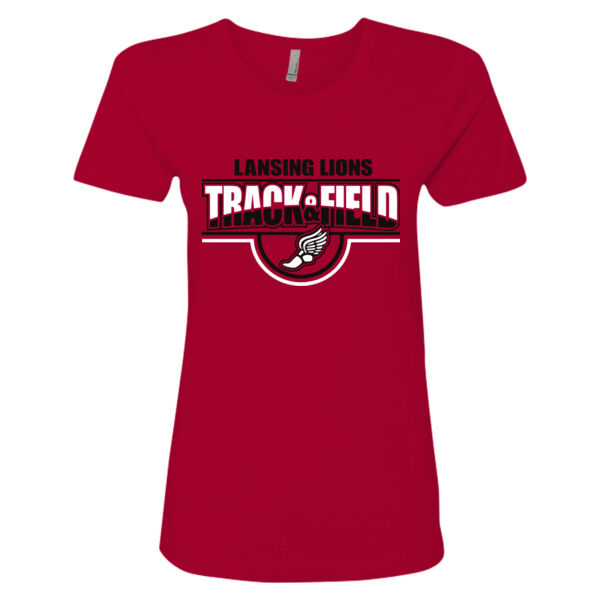 Lansing Track & Field - Women’s Cotton T-Shirt Thumbnail