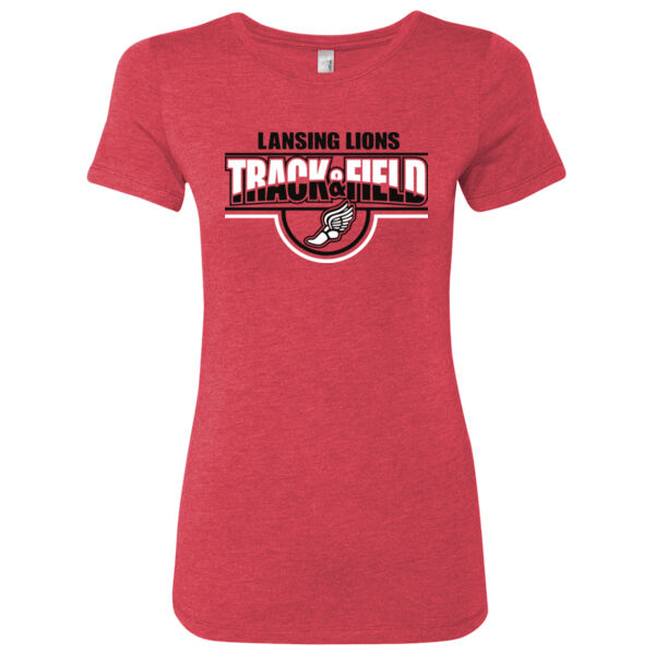 Lansing Track & Field - Women’s Triblend T-Shirt Thumbnail