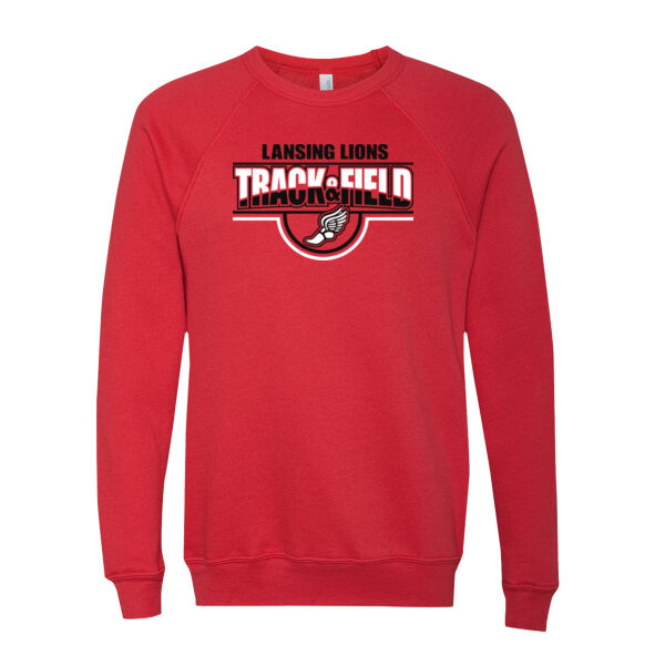 Lansing Track & Field - Sponge Fleece Raglan Crewneck Sweatshirt Thumbnail
